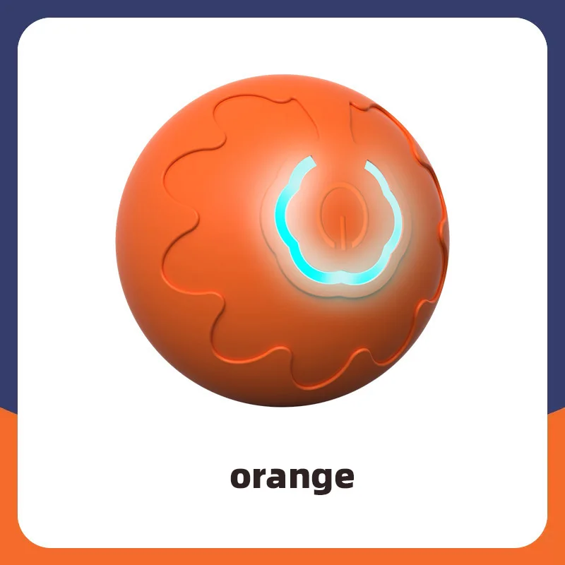 Игрушечный мяч для собак умный автоматический подвижный вращающийся