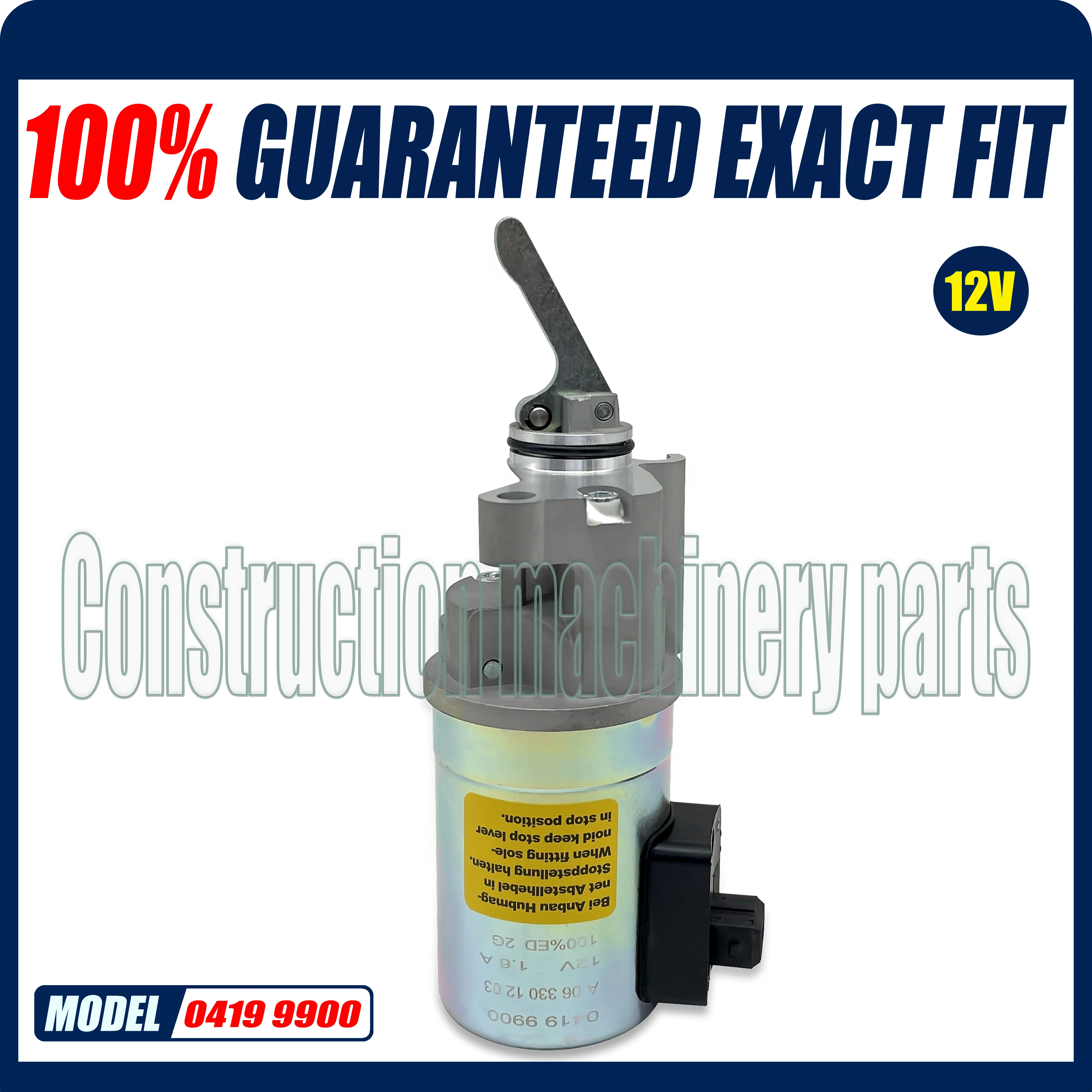 04199900 04199901 04199902 04199903 Соленоид отключения подачи топлива 0419 9900-0419 9901/0419 9902/0419 9903/0419