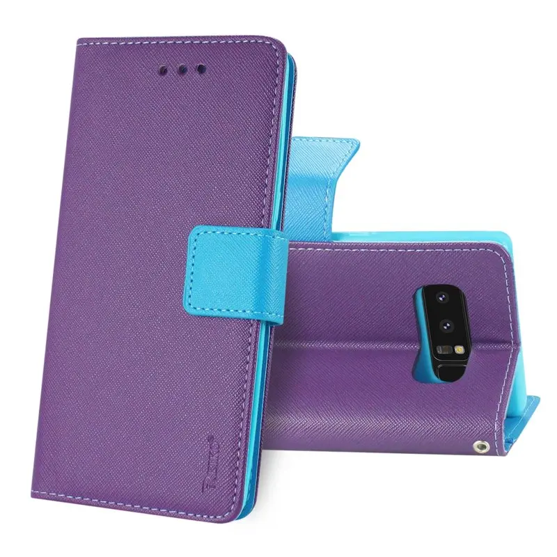 Phone cases for Galaxy Note 8 Case  Galaxy Note 8 3-in-1 Wallet Case In Purple