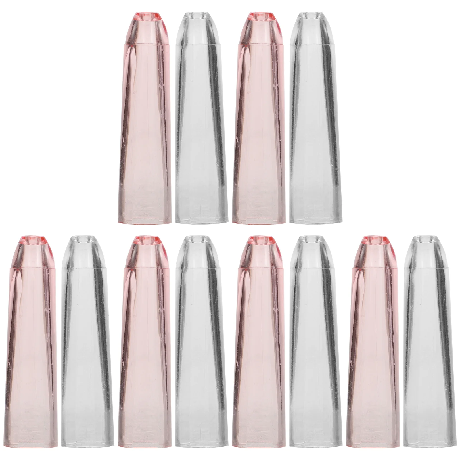 

12 Pcs Extender Tip Cover Cap Plastic Caps School Protective Protector Covers