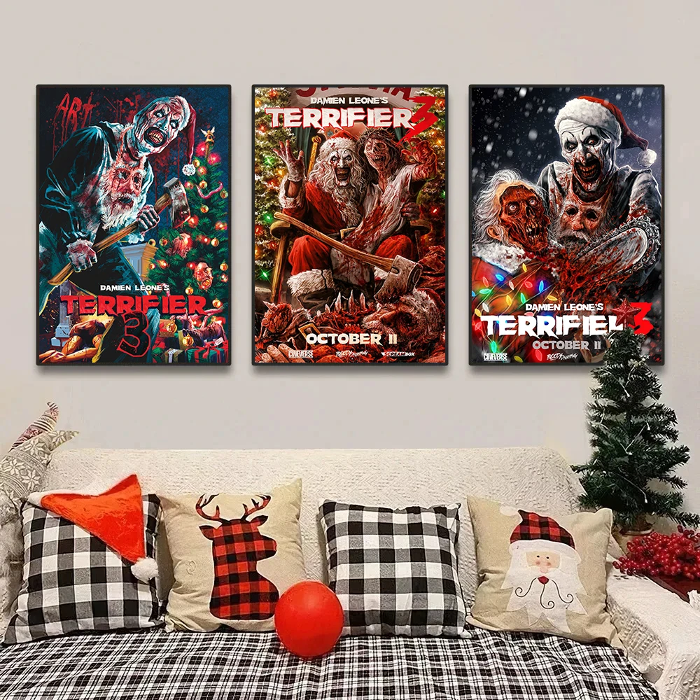 Коллекция Ужас 3/2/1 классический постер из фильма ужасов HD печатные настенные