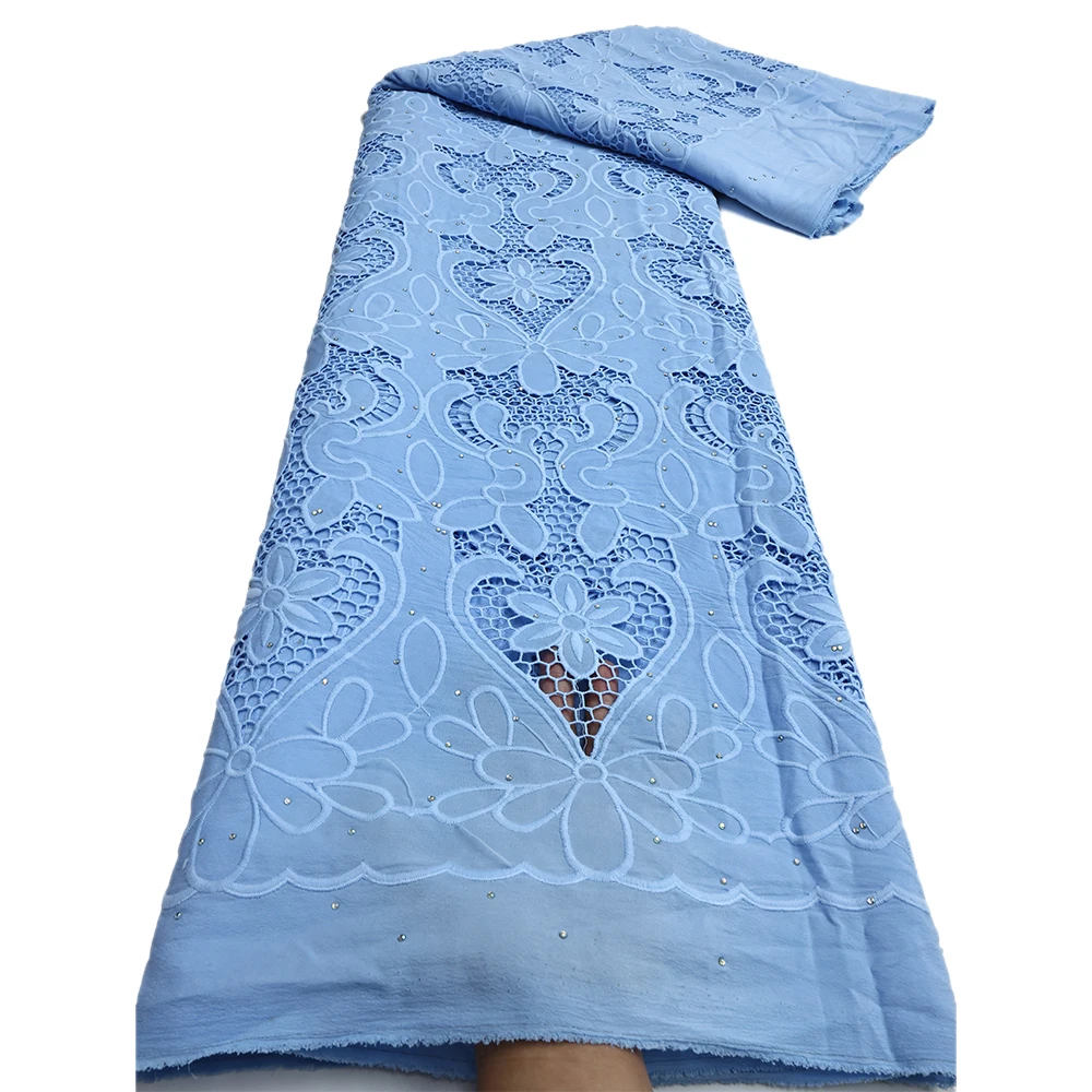 2024 Высококачественная Искусственная Кружевная Ткань Французский Тюль Вышивка