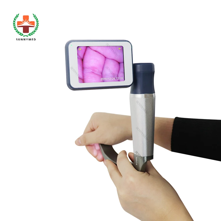 

new 3''LCD Display Reusable Video Laryngoscope SY-P020N Surgical Instruments Adult/Children/Neonate/Difficult Intubation Blades