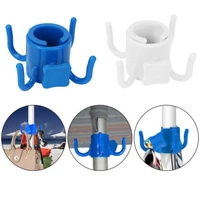 outdoor beach umbrella hook nail four legs hooks adjustable size beach plastic four prongs hanger for hanging towels clothes