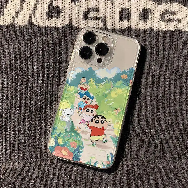 Case For Huawei Honor 90 Lite X8B X9A X9B X7B 20 P30 Pro Nova 3i 5T 7i 6SE 7SE 9SE Y9 2019 Prime cover Crayons shin-chans Funda