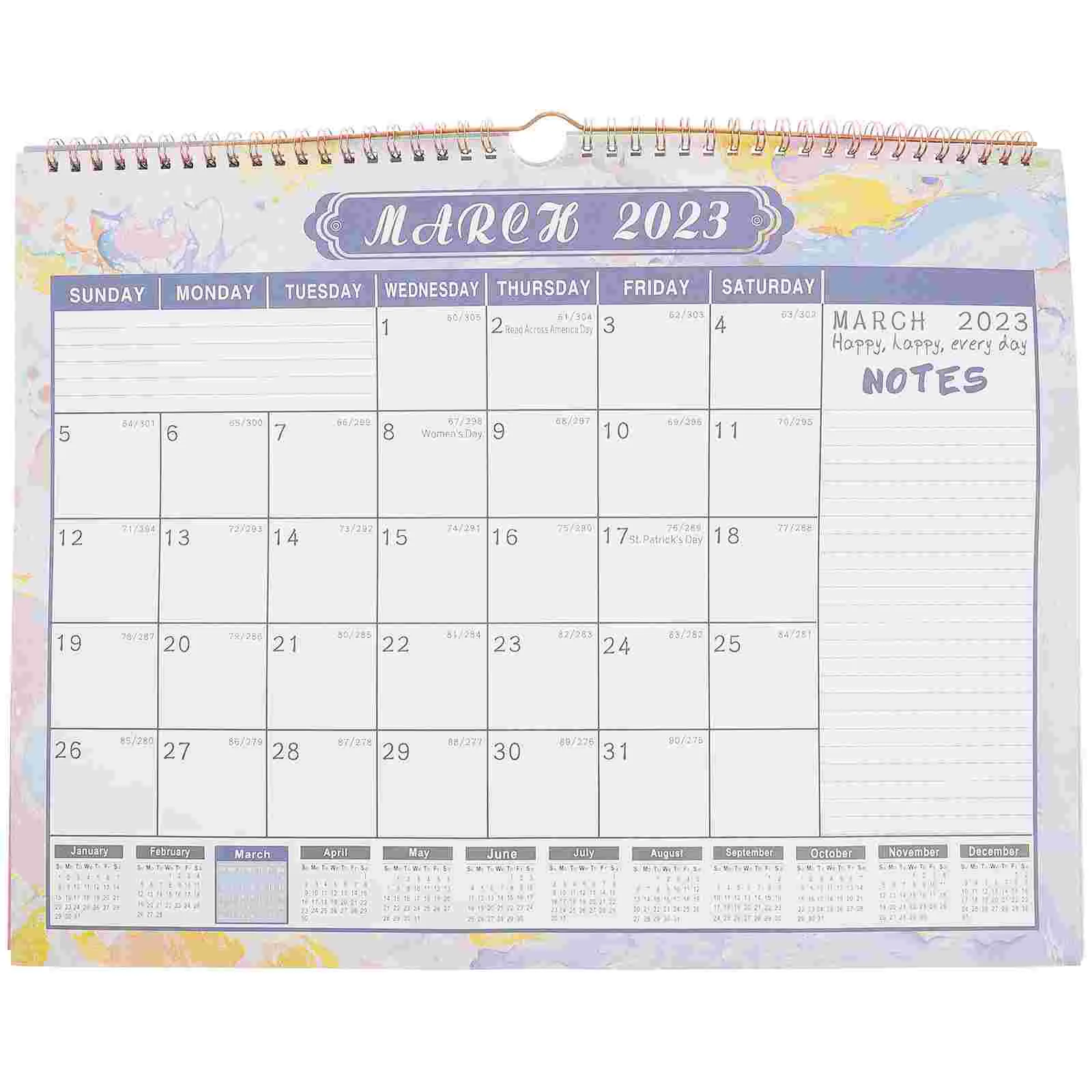 

Calendar Wall Planner Hanging 2023 Monthly Year Organizer Memo Planning Calendars Office Do List Note Journal Monthsdaily
