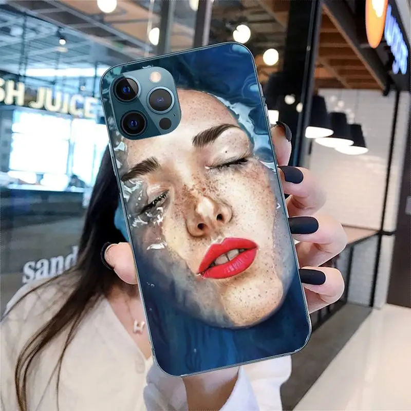 Модный чехол для телефона в арабском стиле с вуалью девушек Iphone 11 12 13 Pro Max 5s 6s 7 8 Plus