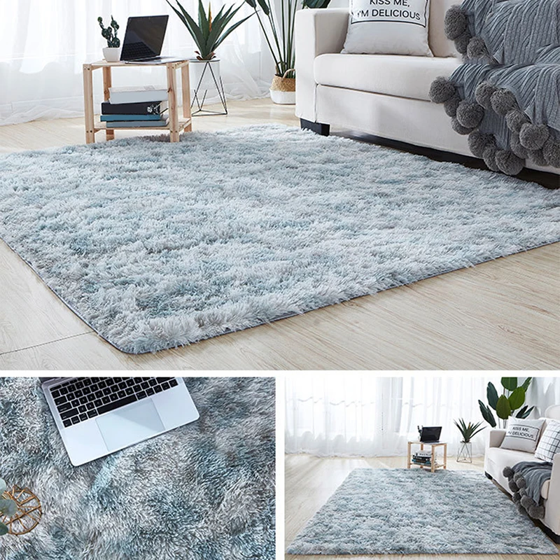 

Thick Carpet For Living Room Plush Rug Children Bed Room Fluffy Floor Carpets Window Bedside Home Decor Rugs Soft Velvet Mat