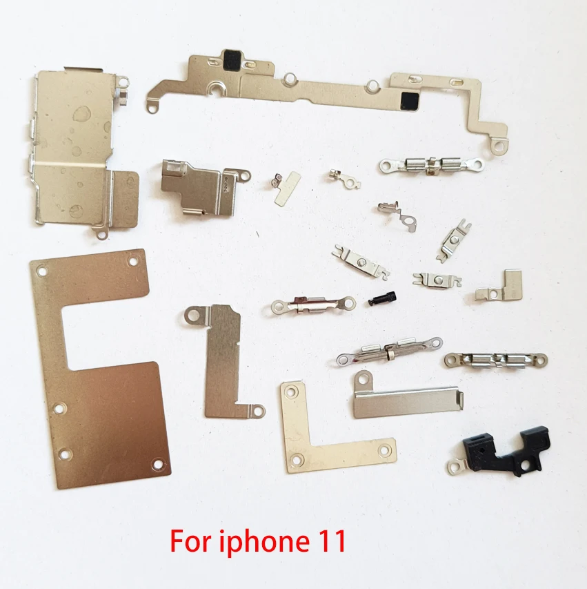 

50Sets Full Inner Small Metal Parts Accessories Inside Holder Bracket For iPhone 6 6G 6S 7G 7 8 8G Plus X XR XS 11 Pro Max