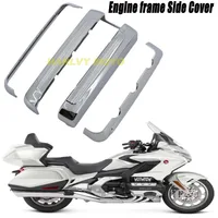 for Honda Gold Wing GL1800 F6B Trike 2001-2016 Valkyrie 2014-2015 Chrome Motorcycle Engine Frame Side Cover Case