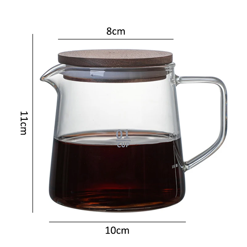 

HAVMORE стеклянная капельная кофеварка 400-600 мл