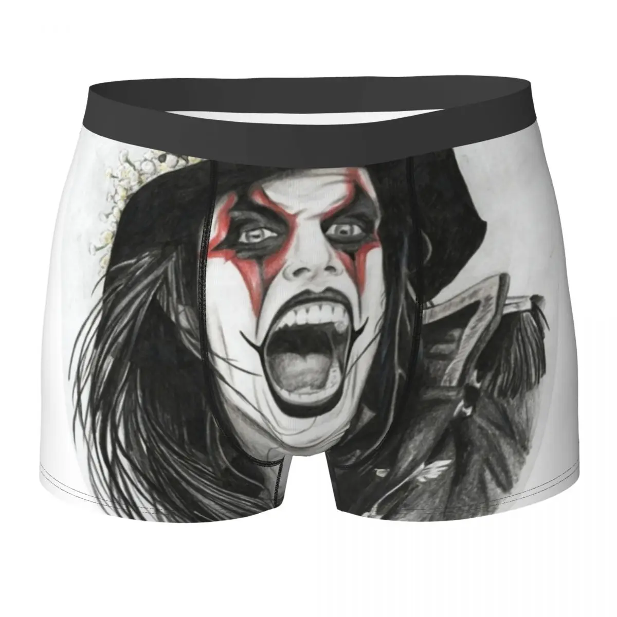 

Нижнее белье с металлическим ремешком, портрет Йоханнеса от Аватара, забавные трусы, шорты с принтом, мужские шорты-боксеры с 3D карманом