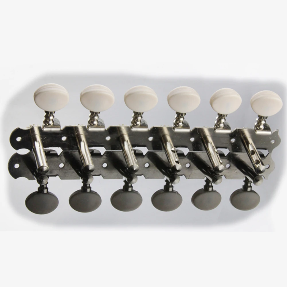 12Strings Guitar Tuning Pegs Tuner Key Machine Head In Line 6L 6R Replacement Accessorys Universal Plank Machine Heads Parts images - 6