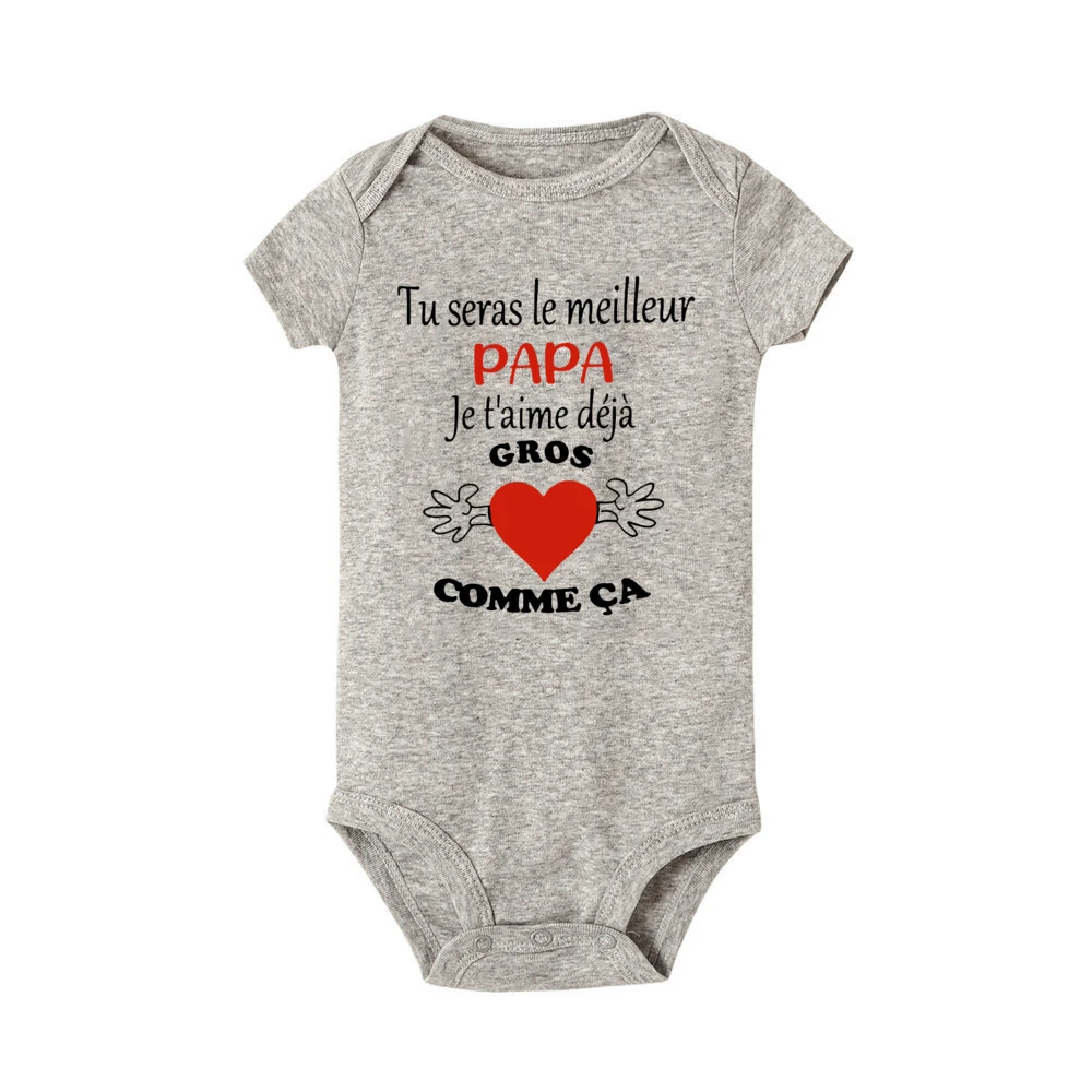 Комбидресс для новорожденных с принтом