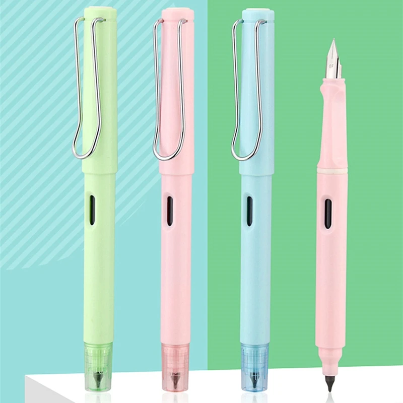 

Двухсторонняя перьевая ручка со стальным наконечником EF перо для плавного письма