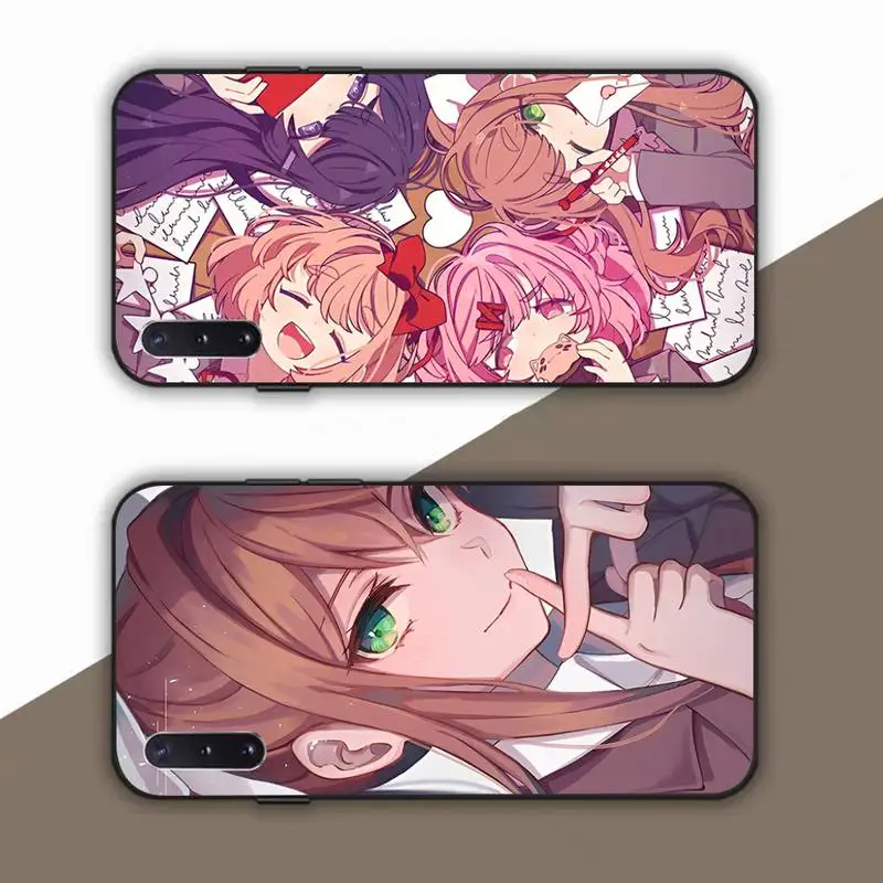 

D-Doki D-Doki Literature Club Anime Phone Case For Samsung Galaxy Note 10Pro Note20ultra note20 note10lite M30S Coque