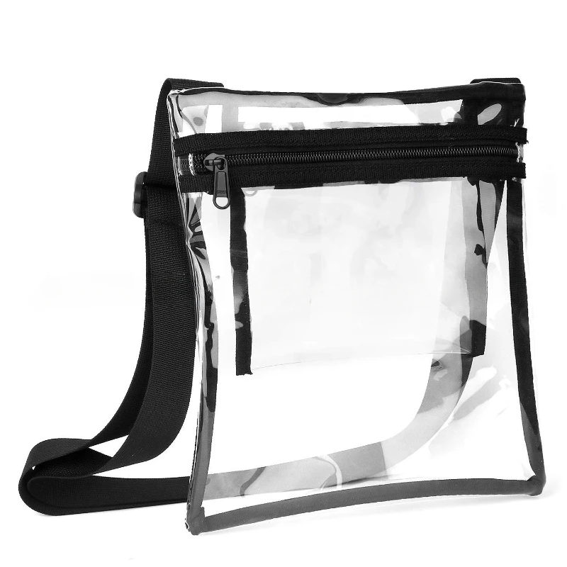 

Imitate TPU Transparent Crossbody Bag Sports Events Vocal Concert Portable Inspection Free Clear Bags Phone Item Storage Package