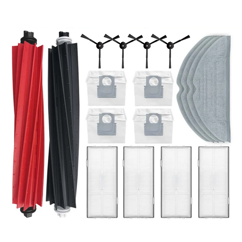 

For Roborock S8 / S8 PLUS / S8 Pro Ultra / G20 Robot Vacuums Main Side Brush Hepa Filter Mop Cloths Dust Bag Spare Parts