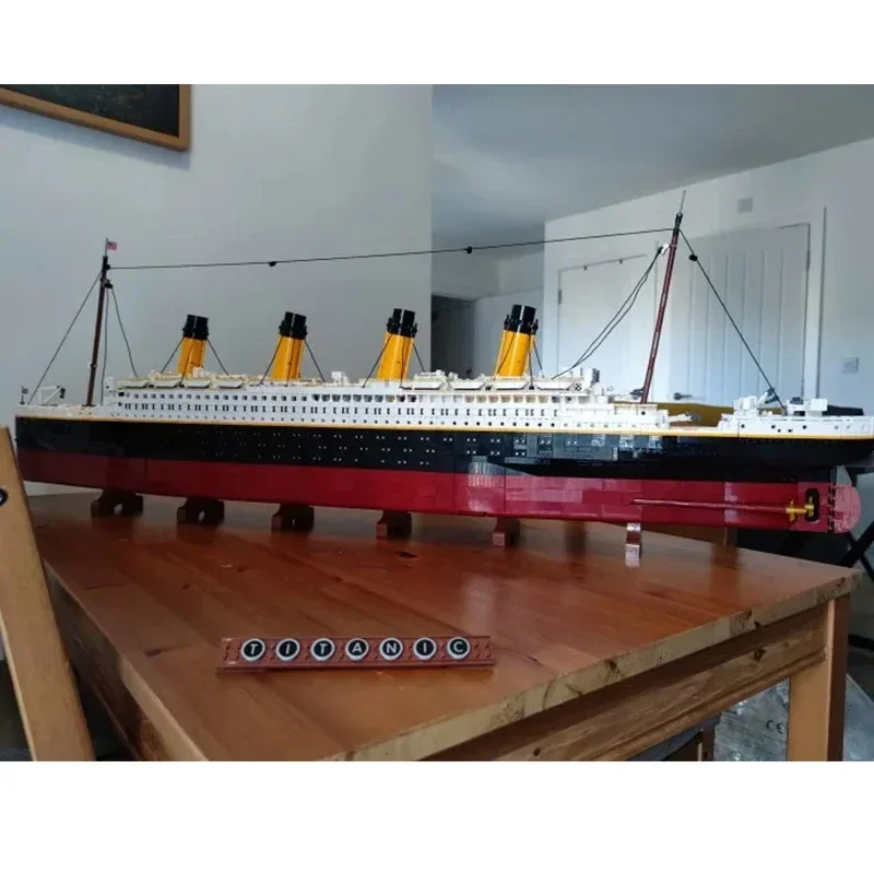 9090 шт. совместимый с фильмом Титаник 10294 большой круизный лодка корабль пароход