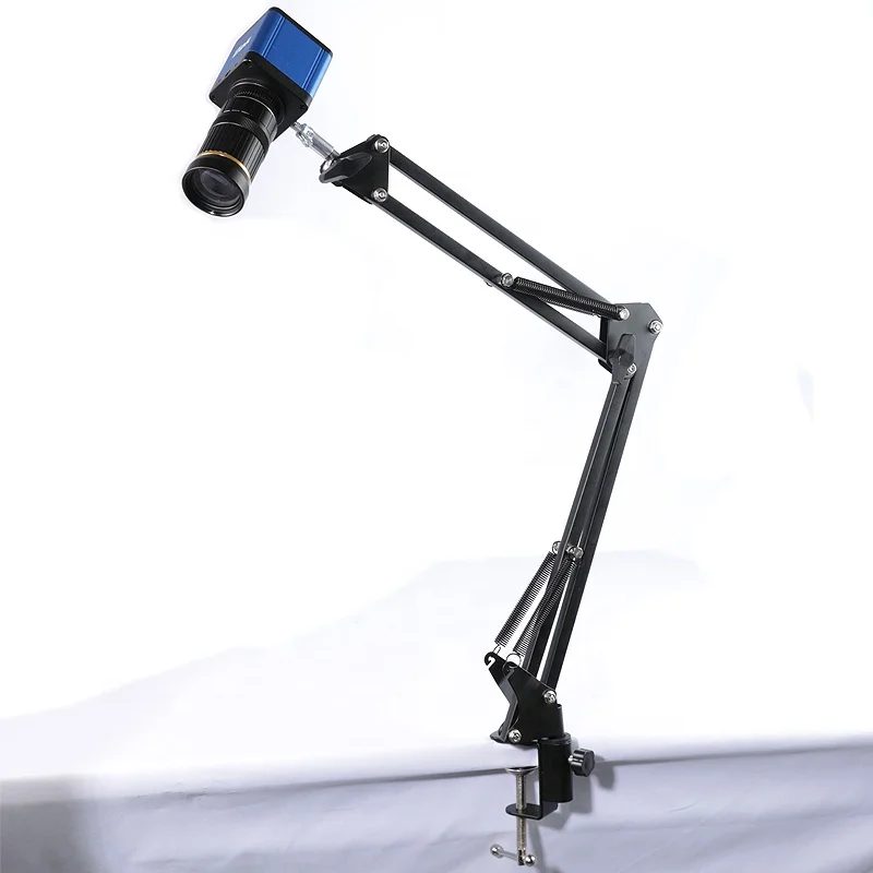

Цифровая видеокамера-микроскоп с консолью, универсальная подставка, 8-50 мм фокусное расстояние, зум, Крепление объектива C, камера
