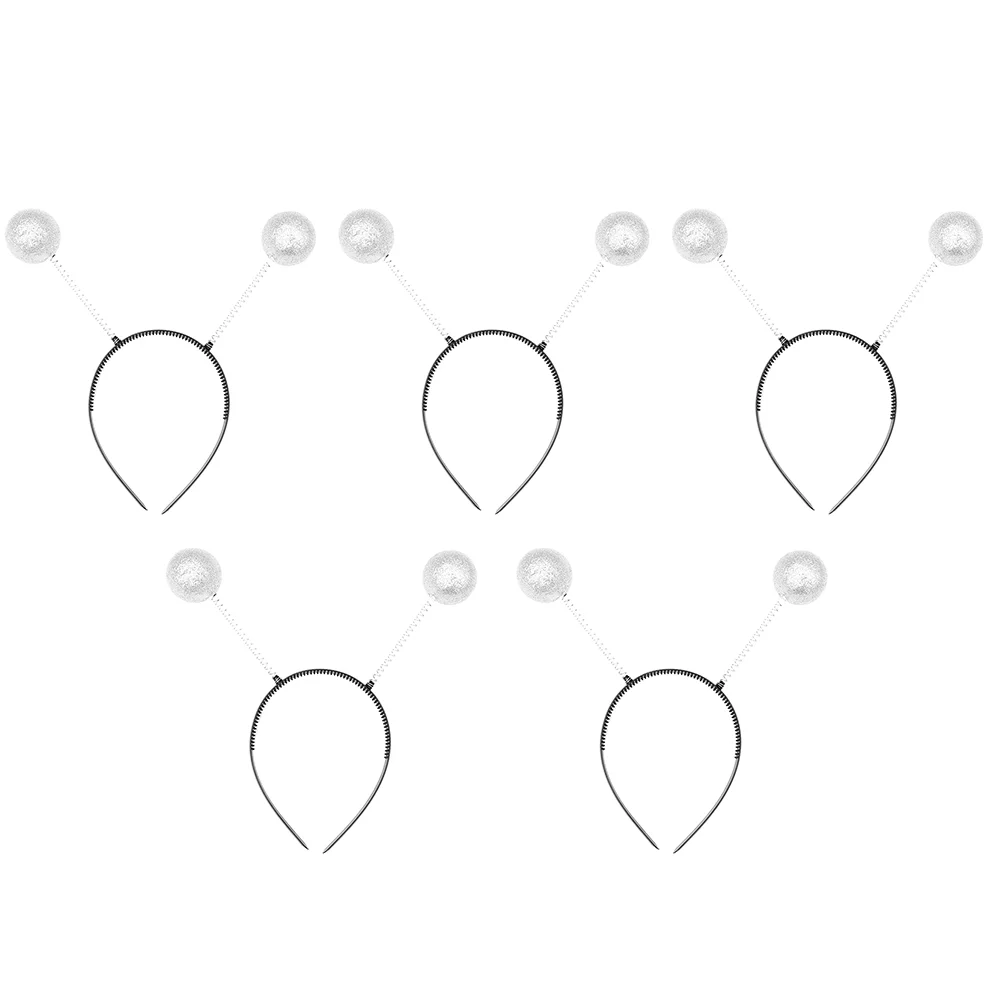 

Powdered Foam Ball Headband Hair Fashion With Decorative Headdress Prom Accessories