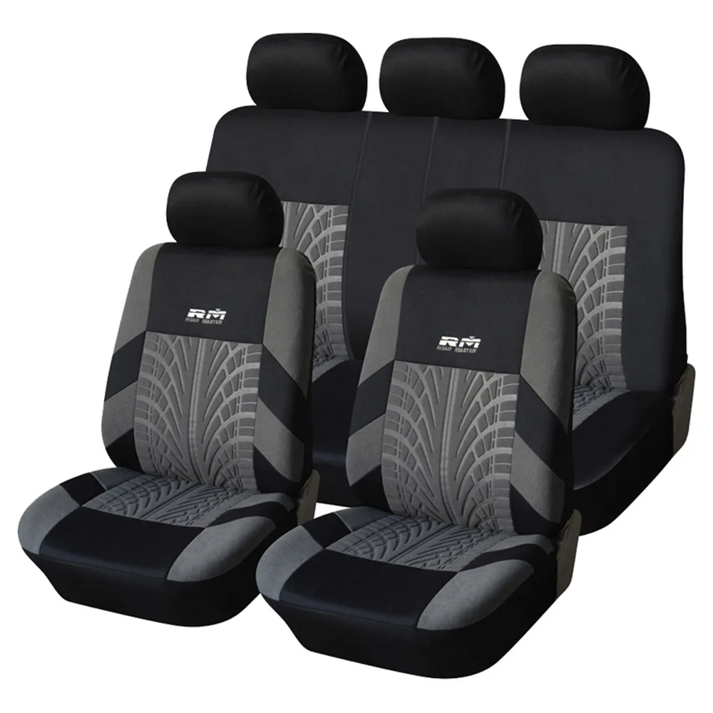 

QX.COM Full Coverage Flax Fiber Auto Seats Covers Linen Breathable Car Seat Cover For Toyota Prius 20 30 Rav4 Venza Verso Wish