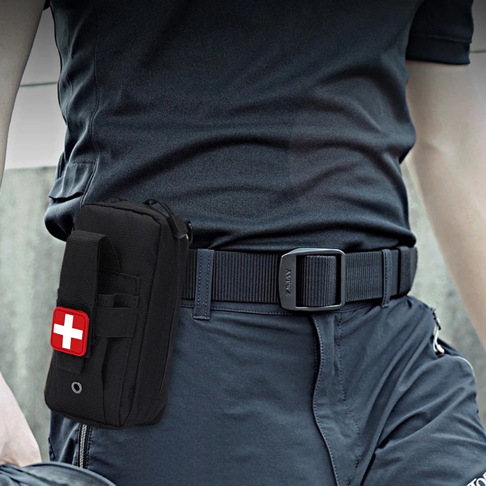 

Аптечка первой помощи для экстренного выживания, портативный медицинский комплект первой помощи, сумка для охоты, кемпинга, скалолазания, п...