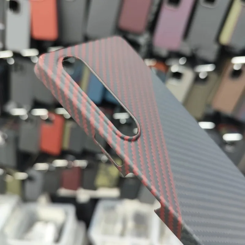 Чехол из углеродного волокна для Sony Xperia1 vi чехол телефона арамидного