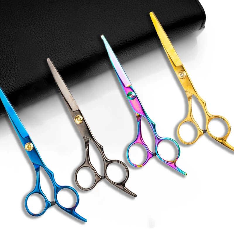 

NEW 6.0 4CR Hair Scissors Professional Scissors Cutting Scissors Barber Shear Hair Professional Hairdressing Scissors