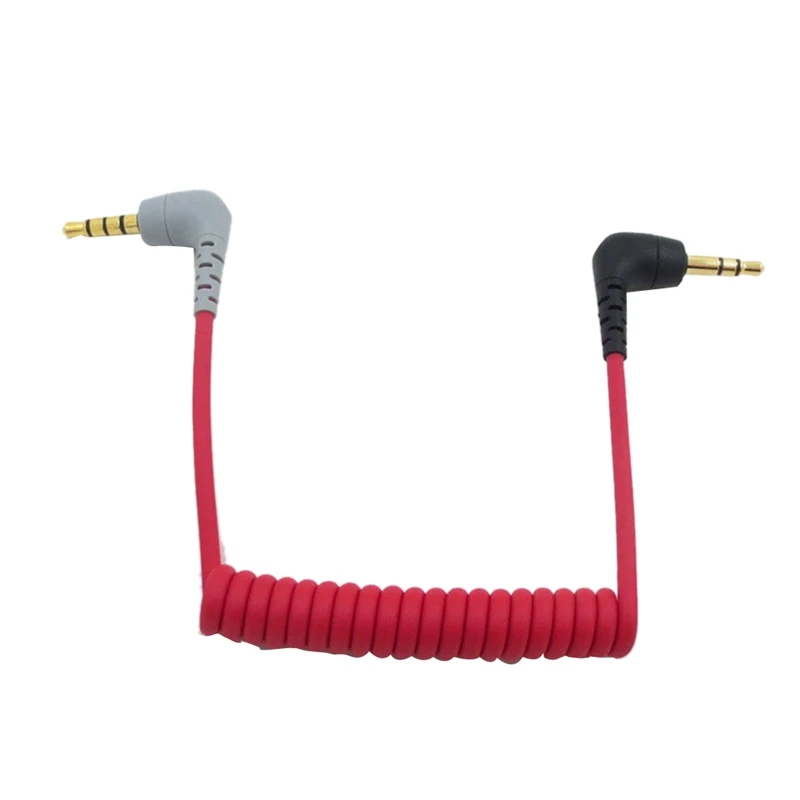 

Replacement 3.5Mm TRS To 3.5Mm TRRS Adapter Cable For RODE SC7 Video MIC Wireless To Video Micro-Type Mics Spare Parts Parts