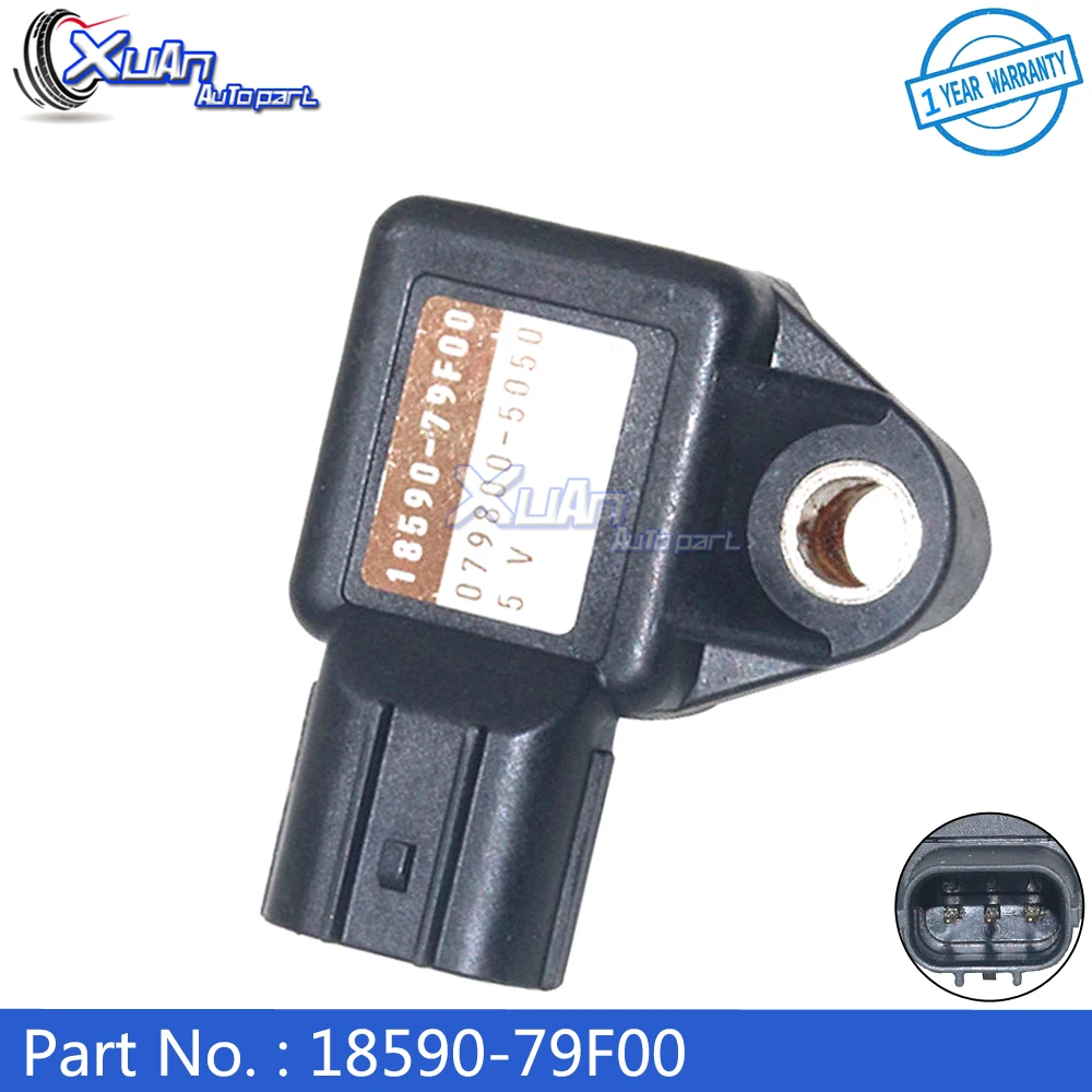 

XUAN MAP Manifold Air Pressure Sensor 18590-79F00 For Suzuki K14 Swift 1.3 Changan Star 474 1859079F00 079800-5050