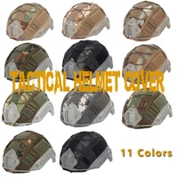 tactical helmet cover camouflage helmet headdress with elastic cord for military airsoft paintball helmet accessories