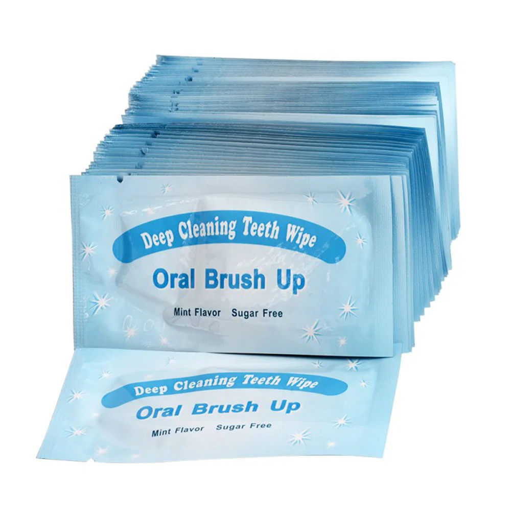 

Finger Brush Wipes Disposable Teeth Cleaning Gauze Oral Baby Tooth Brushing Teething Cat Dog Cleaner Mouth Whitening Children