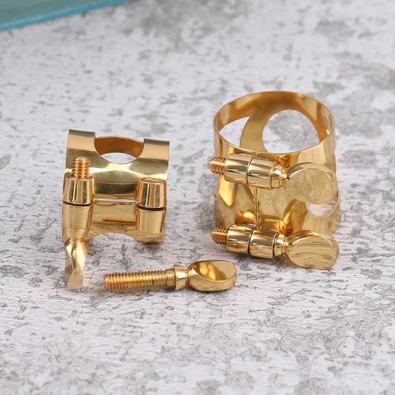 Мундштук для саксофона лигатурный зажим прочный крепежный колпачок