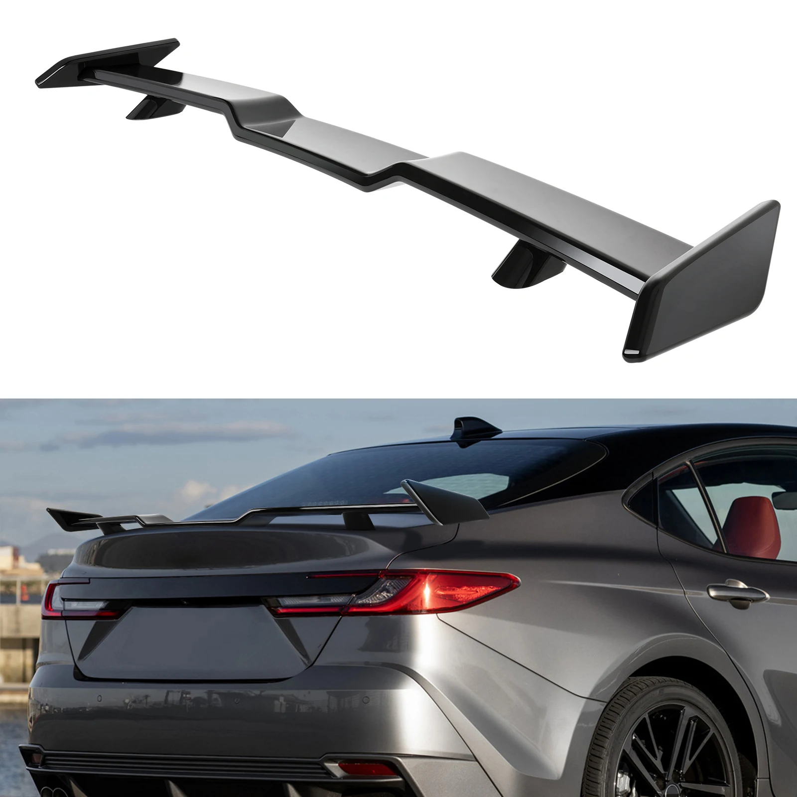 JDM TRD стиль Highkick, спойлер багажника, крыло, задняя дверь, комплект кузова, аксессуары для 2018 19, 2020 2021 2022 2023, Toyota Camry