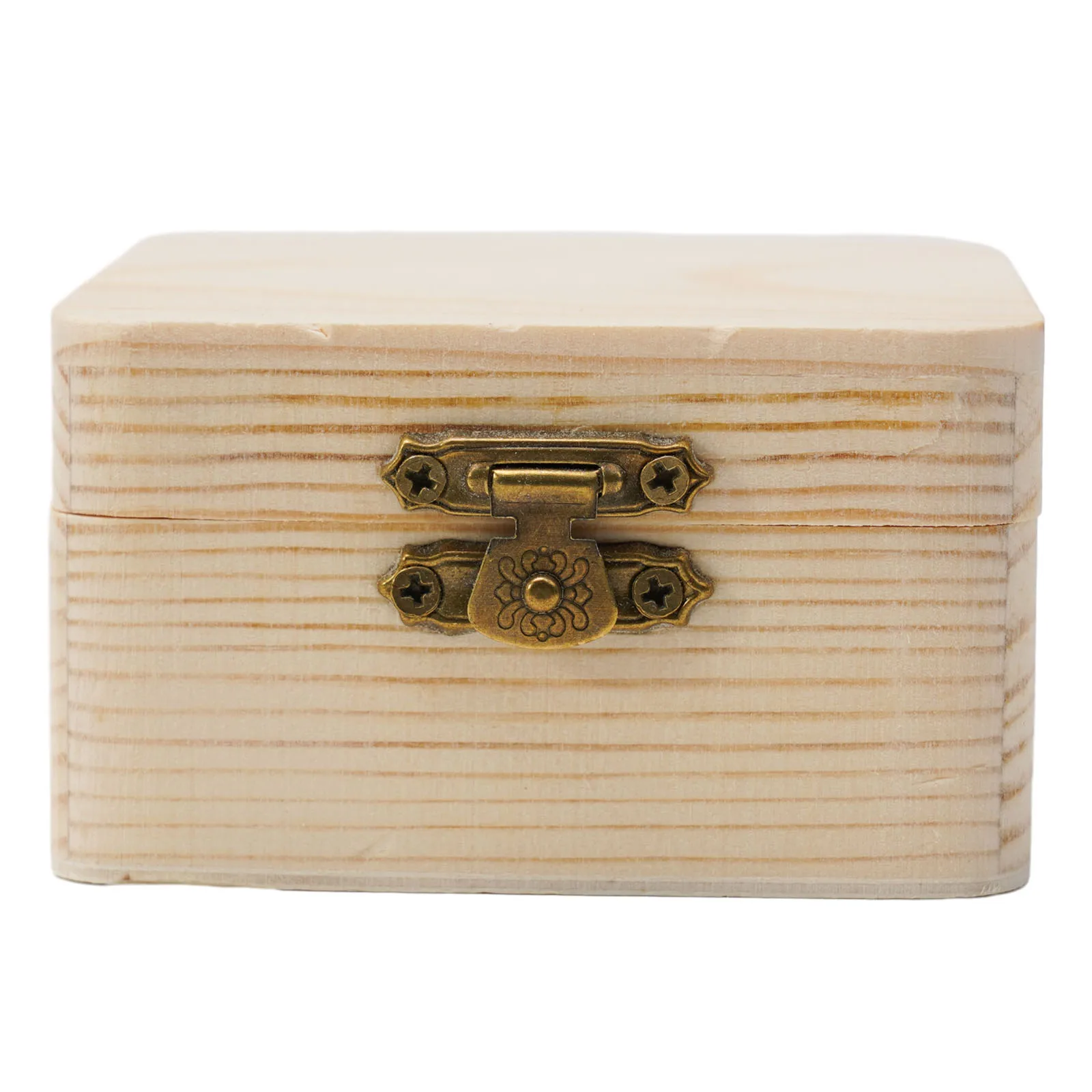 1 шт. деревянная коробка для хранения 8x8x4 5 см