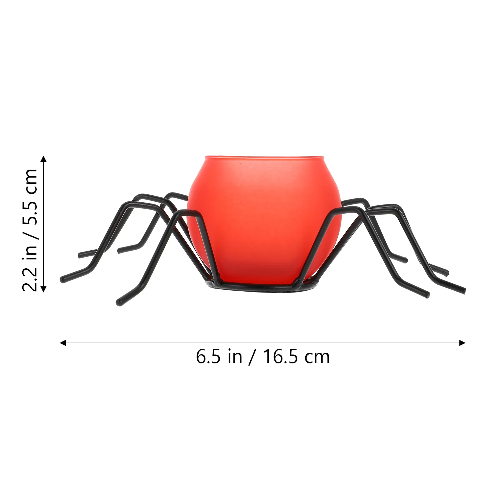 

Holder Tealightglass Holders Bowl Votive Candlestick Spider Candlesticksdecorations Table Eve Hallows Decor Spooky Metal House