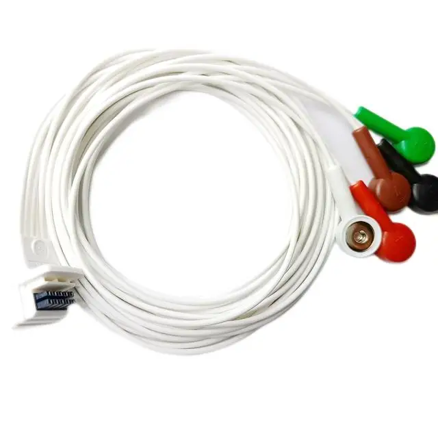 Кабель Мортара H3 + Holter morтара 9293-036-51 5-проводной кабель ЭКГ