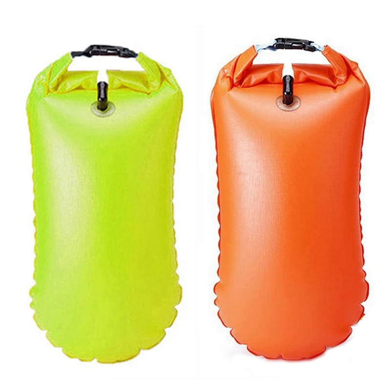 

1PCS Safety Inflatable Life Saving Swim Buoy PVC Float Swimming Inflatable Flotation Bag Swimming Buoy Safety Float Air Dry Bag