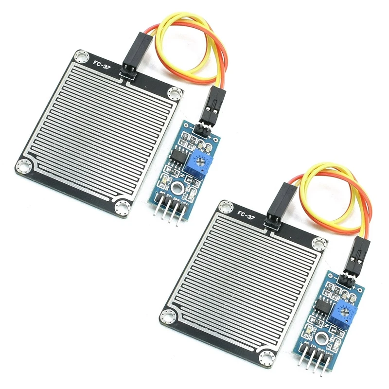 

Фотолампа NEW-2X Rainwater модуль датчика дождя 3, 3V-5V