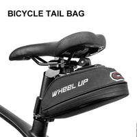 wheel up reflective bicycle bag waterproof mtb mountain bike saddle bags shockproof bicycle rear seat bag bike accessories