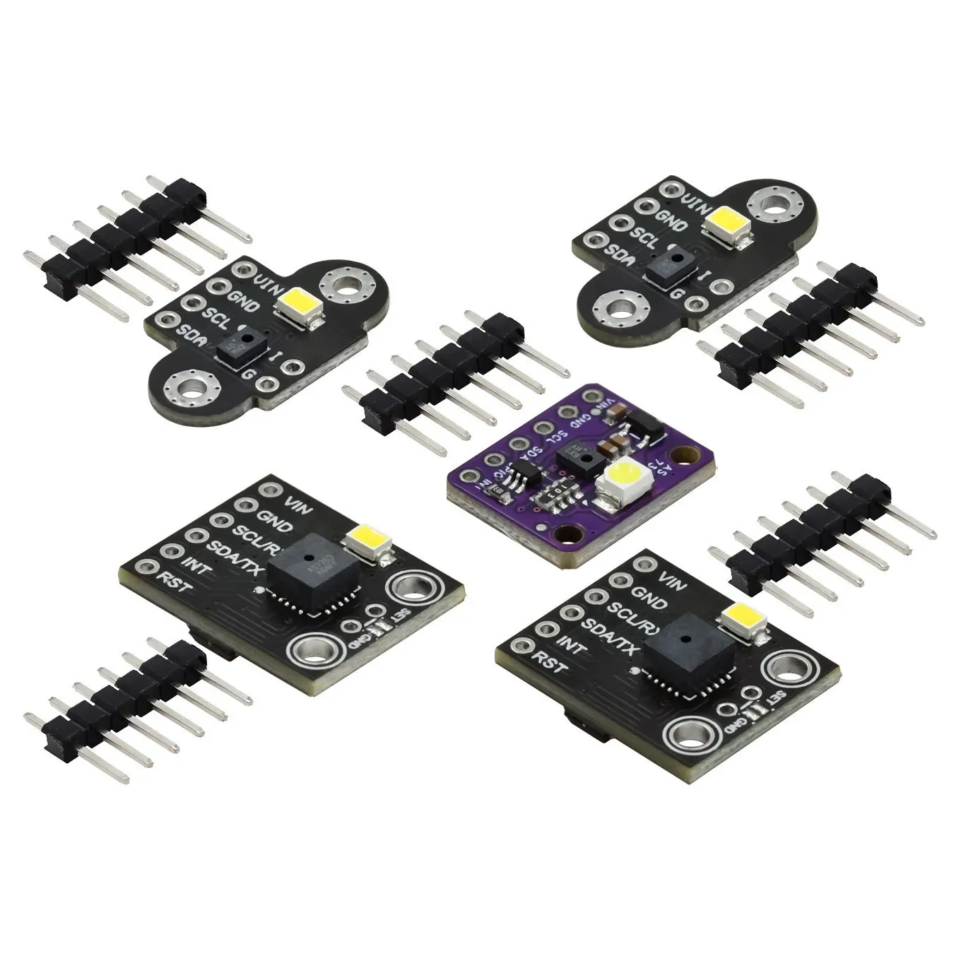 GY-AS7262 AS7263 AS7341 as7343 Модуль датчика цветного спектрометра видимого света