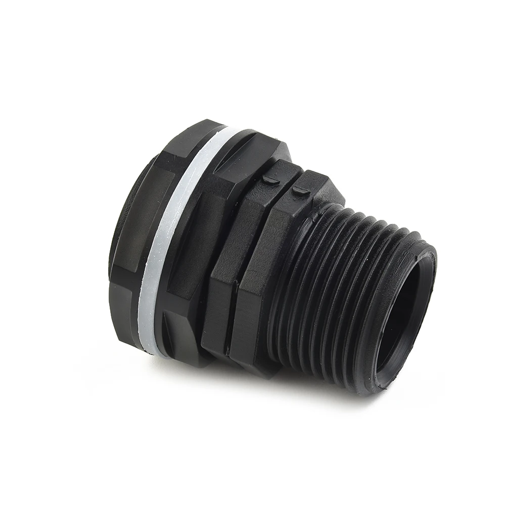 

PP Tank Bushing Threaded Fitting Flange Connection External Thread IBC Threaded Fittings Sturdy Plastic Barrel Liner IBC Tanks