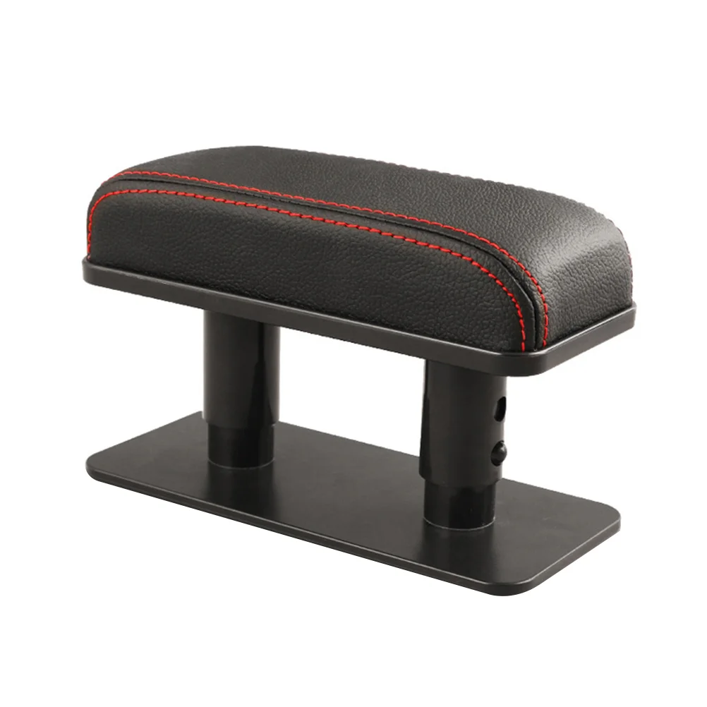 

Car Armrest Box Pad Universal Car Armrest Box Cushion Armrest Box Protective Cushion Car Special Armrest Cushion (Black + Red)