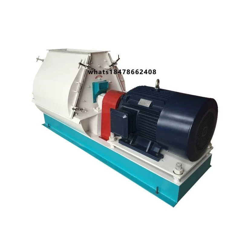 Фото Молотковая дробилка SFSP Water Drop Hammer Mill Machine SFSP56x36, мощность 30 кВт, производительность 3-4 т/ч, для кукурузы, риса, рисовой шелухи, с циклонным лезвием №1