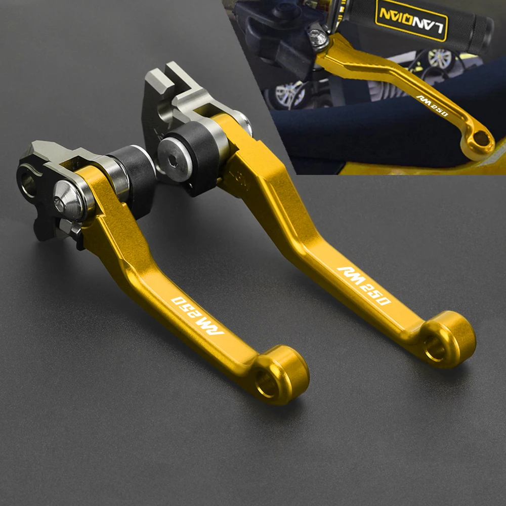 

Motocross For SUZUKI RM250 RM 250 2004 2005 2006 2007 2008 Dirt Bike Handle Hand Grip Handlebar CNC Pivot Brake Clutch Levers