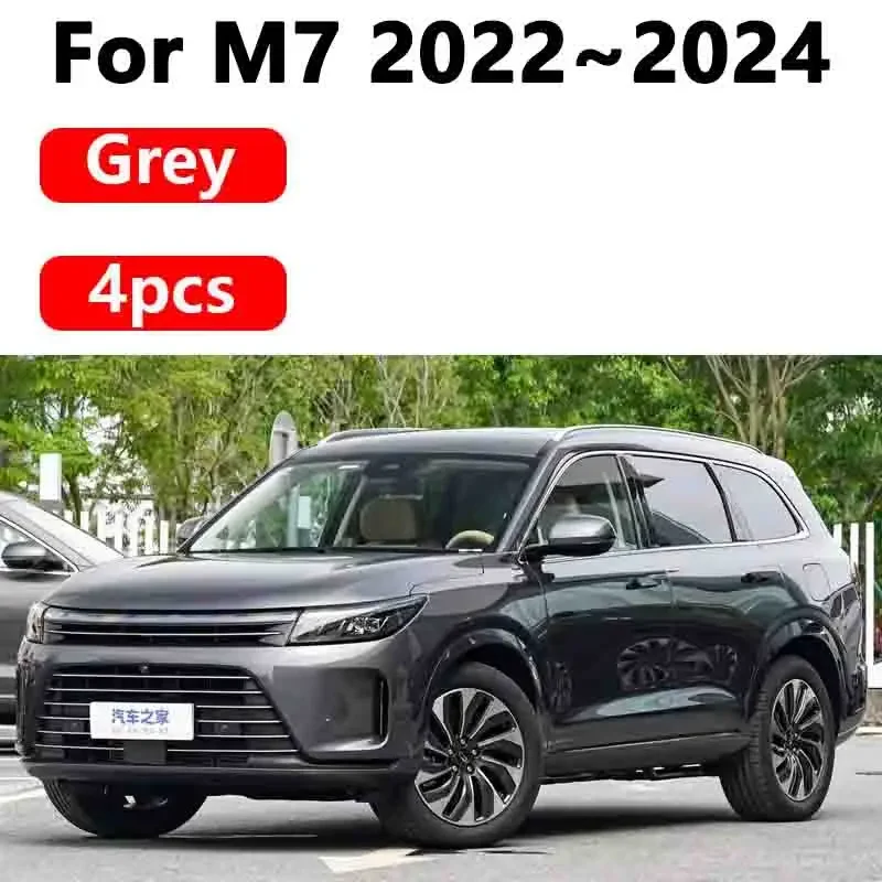 

4x автомобильные брызговики для Seres 7 AITO M7 2022 2023 2024, брызговики, брызговики переднего колеса, краска для выпечки, брызговики, аксессуары