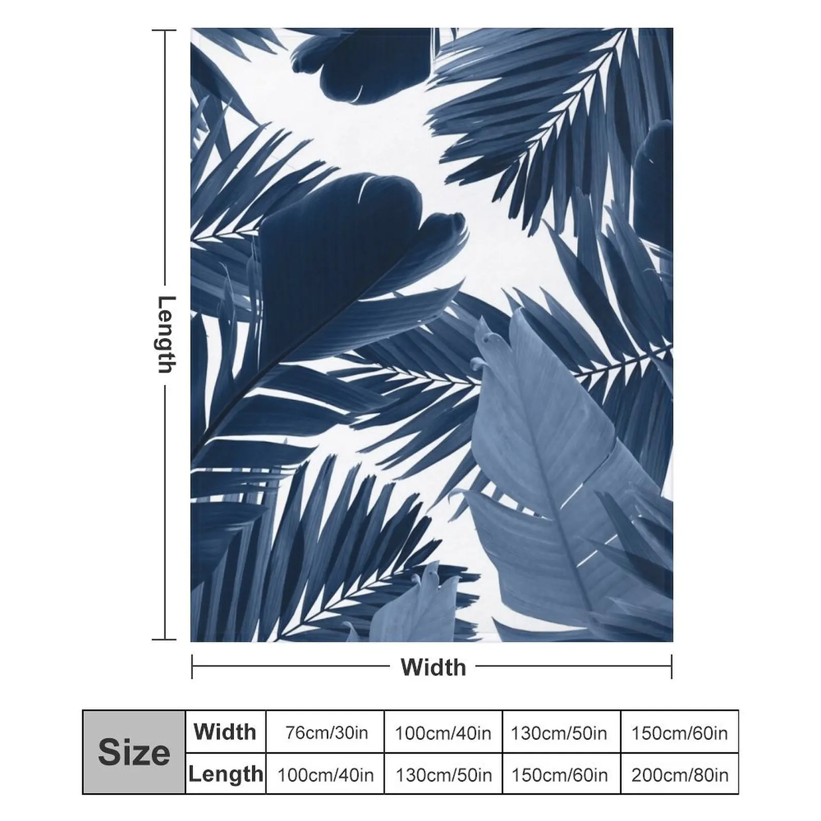 Листья джунглей Finesse # 3 тропический декор художественное одеяло тяжелые теплые