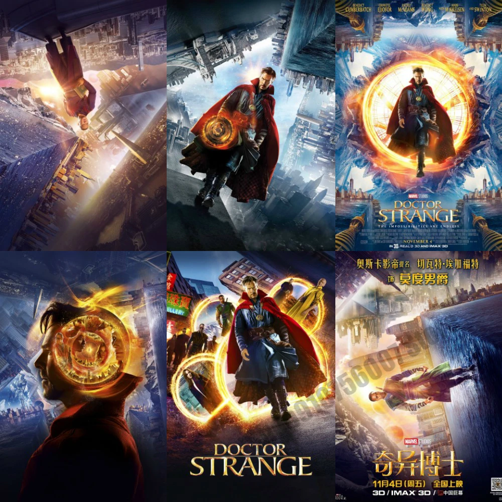 Алмазная 5D картина «сделай сам» с доктором странным, супергероем Marvel, полноформатная круглая мозаика, алмазная вышивка, картина, домашний декор, подарок