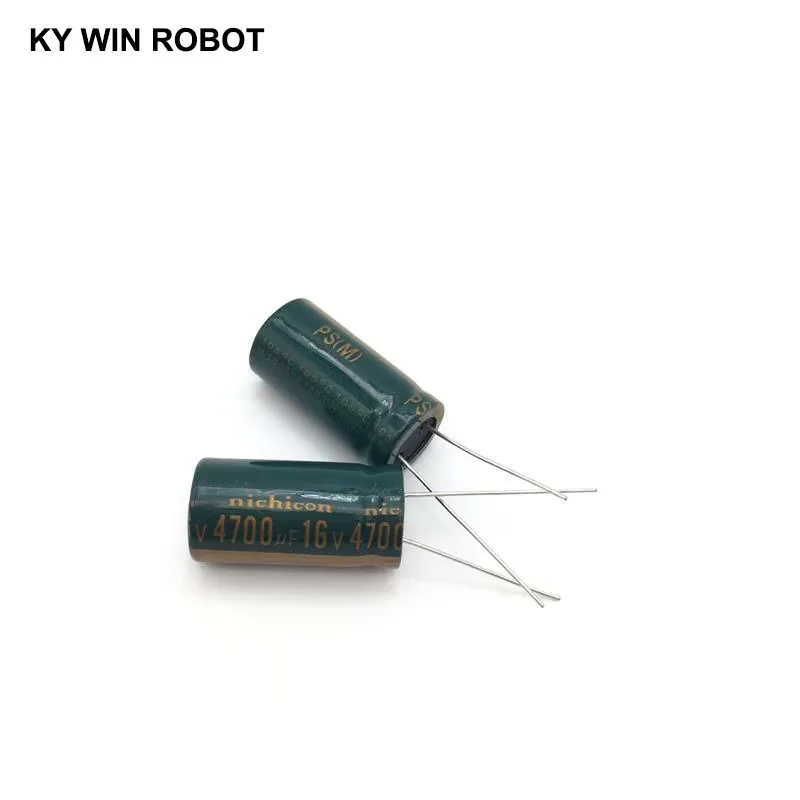 5 шт. Алюминиевый электролитический конденсатор 4700 мкФ 16 В 13*25 мм радиальный